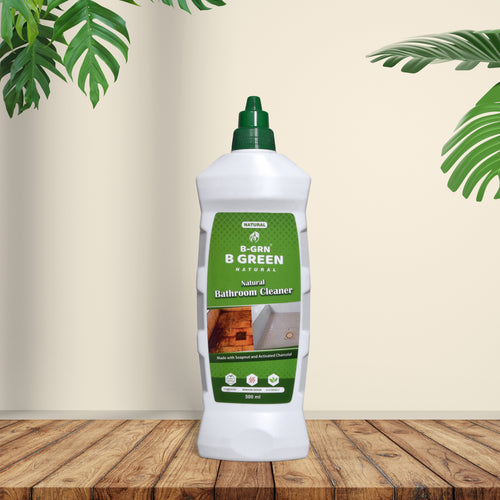 B-GRN BeGreen Wash bathroom tile cleaner 500ml — citric acid and shikakai formula, no acid fumes