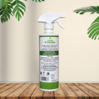 B-GRN BeGreen Wash kitchen oil stain remover back label soapnut & citric acid natural ingredients